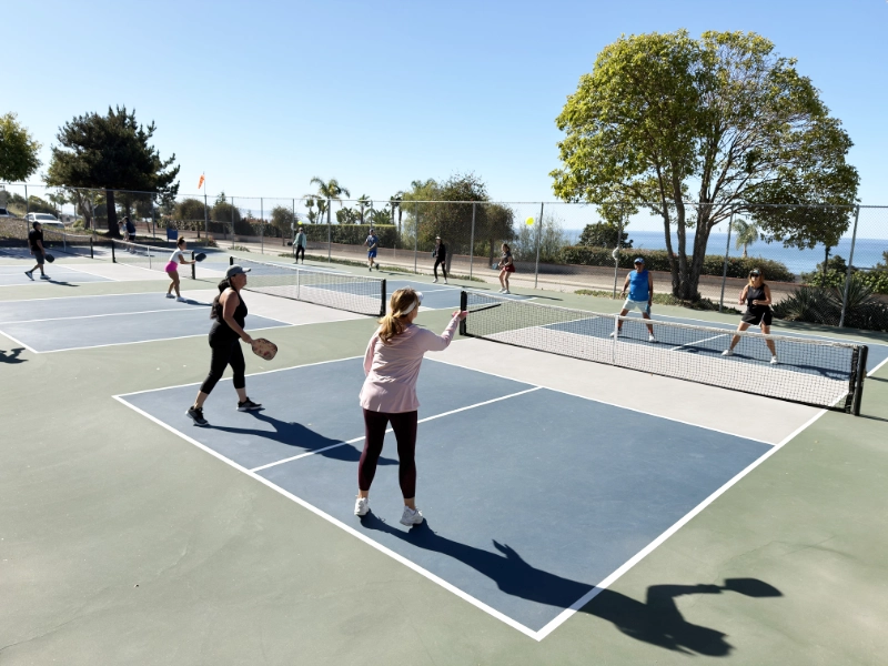 Lively Pickleball in Shell Beach